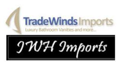 San Diego bathroom vanity companies Trade Winds Imports and JWH Imports